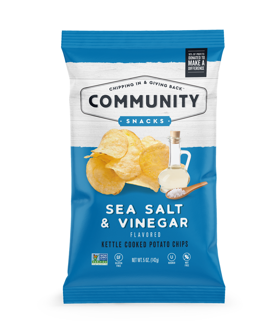 Community Snacks | Kettle Cooked Chips That Give Back